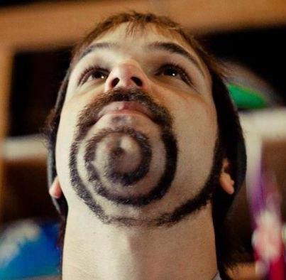 spiral mustache