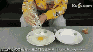 Separating Egg Yolk From White