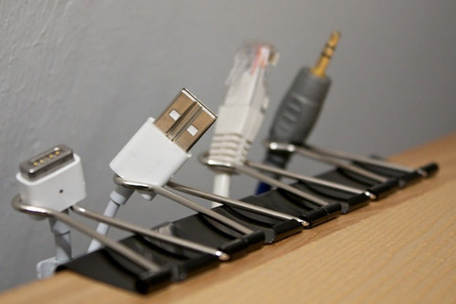 Organizing Power Cords